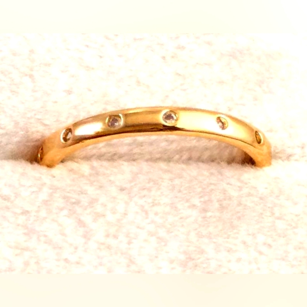 Authentic S925 Sterling Silver in colour Gold